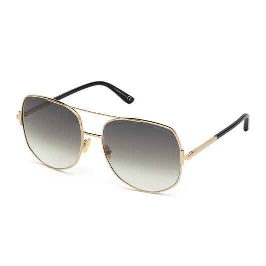 Tom Ford FT0783 28B Shiny Rose Gold/Gradient Smoke