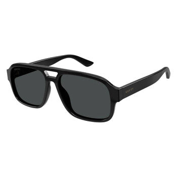 Gucci Gucci Smoke Navigator Men's Sunglasses GG1342S 001 59