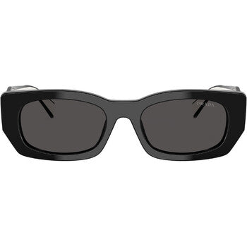Prada Prada Dark Grey Rectangular Ladies Sunglasses PR B05S 09Q08Z 53