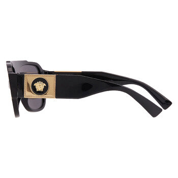 Versace Versace Polarized Grey Navigator Men's Sunglasses VE4436U GB1/81 57