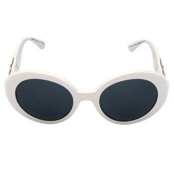 Versace Versace Dark Gray Round Ladies Sunglasses VE4414 314/87 55