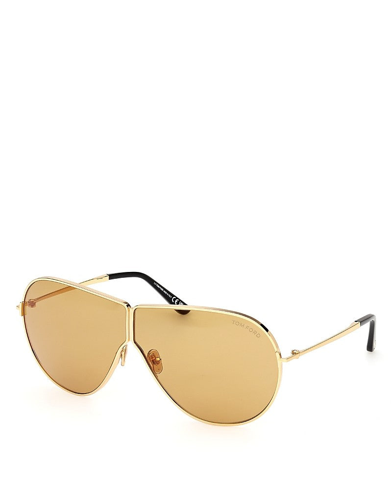 Tom Ford Tom Ford-FT1158-7130ESHINY DEEP GOLD / YELLOW BROWN71-30-135 TOM FORD SUNGLASSES