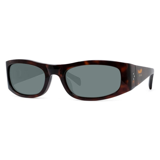 Celine CL40085I 52N Dark Havana/Green 58mm