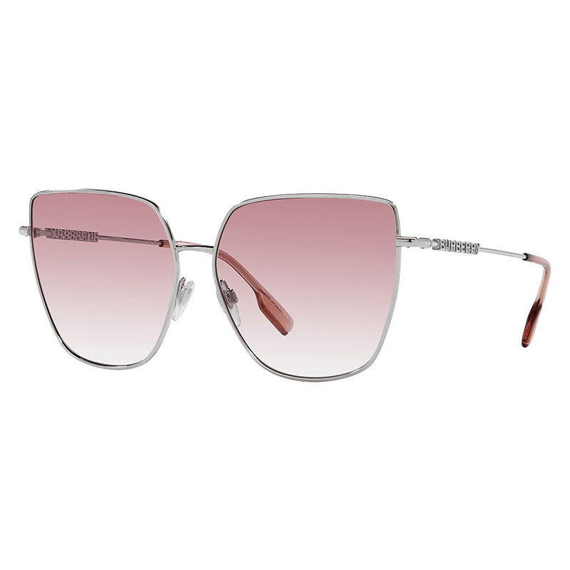 Burberry BE3143 10058D Silver/Clear Gradient Pink 61mm