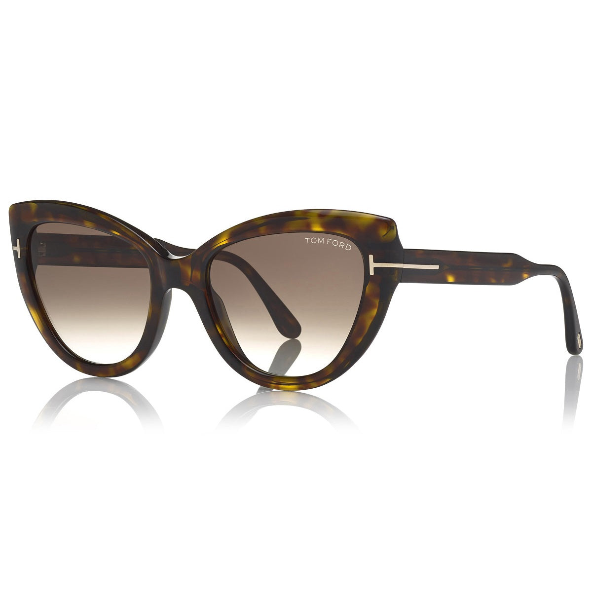 Tom Ford FT0762 52K Dark Havana/Gradient Roviex 55mm
