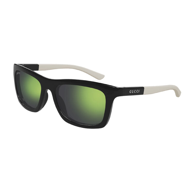 Gucci GG1735S 002 Black/White/Green Mirror 54mm