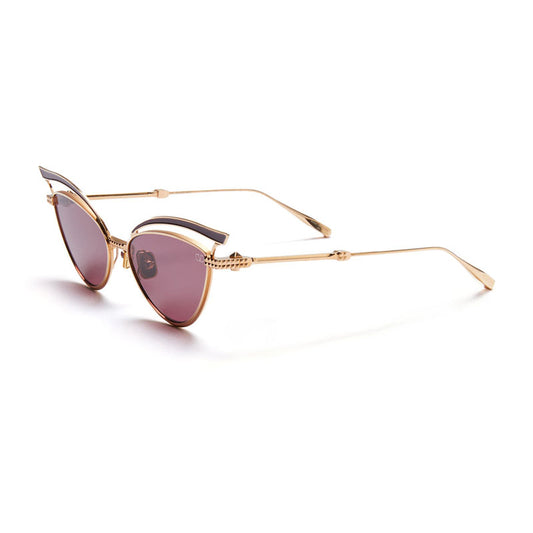 Valentino V-GLASSLINER VLS-118 B Light Gold/Bordeaux Enamel/Dark Bordeaux AR