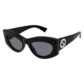 Gucci Gucci Grey Cat Eye Ladies Sunglasses GG1843S 001 53