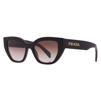 Prada Prada Brown Gradient Butterfly Ladies Sunglasses PR A09S 1AB0A6 53