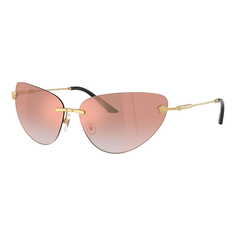 Versace VE2281 1002/6F Gold/Pink Gradient Mirror 64mm