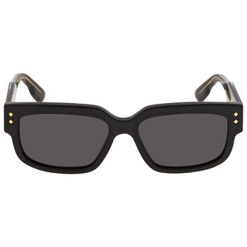 Gucci Gucci Grey Rectangular Men's Sunglasses GG1218S 001 56