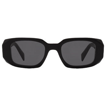 Prada Prada Grey Rectangular Ladies Sunglasses PR 17WS 1AB5S0 49
