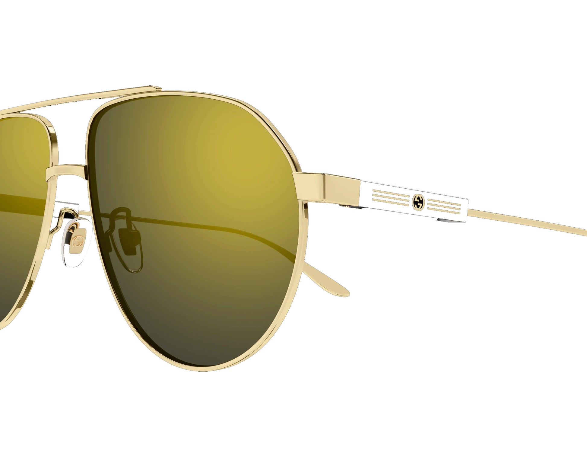 Gucci GUCCI GG1311S 002 61 GOLD YELLOW 61 15 145 GUCCI SUNGLASSES Sugee Lux Luxury Shades