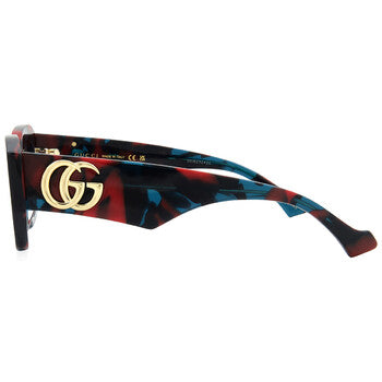 Gucci Gucci Purple Geometric Ladies Sunglasses GG1421S 003 51