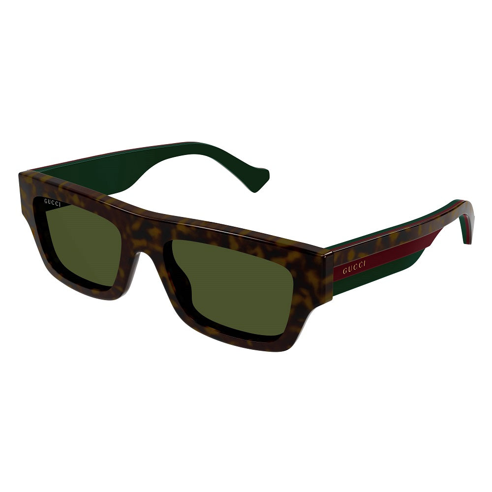 Gucci GG1301S 002 Dark Havana/Green 55mm